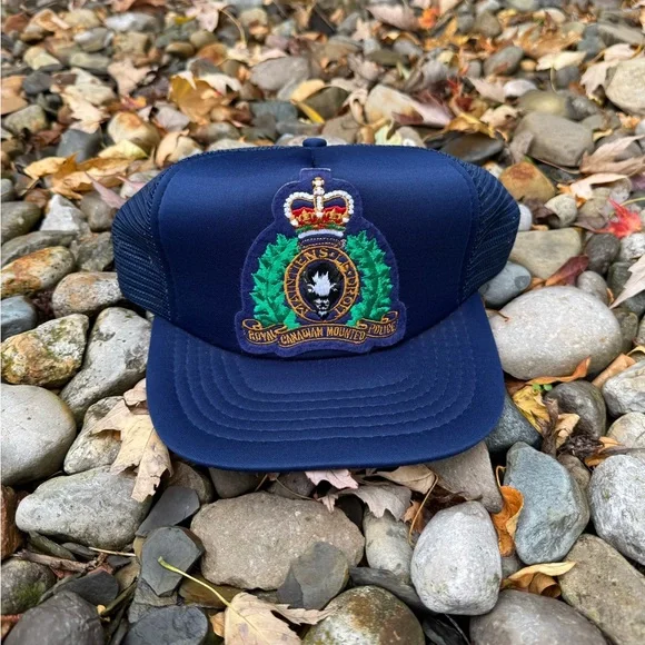 Vintage Accessories Vintage Rcmp Snapback Royal Canadian